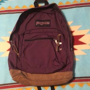 Jan sport leather bottom